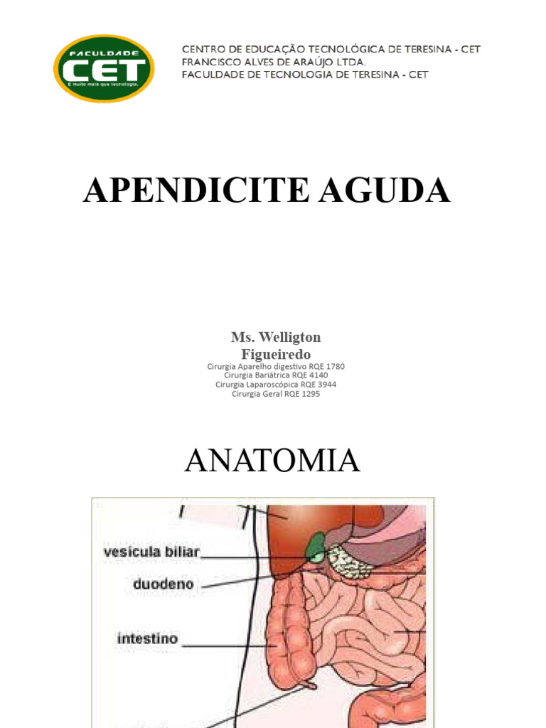 Resumo Sobre Apendicite Aguda , ASSISTÊNCIA DO ENFERMEIRO FRENTE AO ...