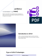 ADAS Advanced Driver Assistance Systems
