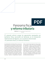 Panorama Fiscal: y Reforma Tributaria