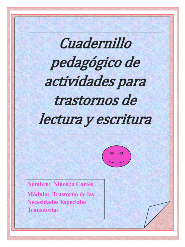 Actividades Pedagógicas para Dislexia y Más | PDF | Artes del Lenguaje ...