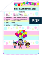 5 Años Unidad Diagnostica Mes de Marzo 2023