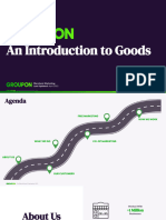 Groupon - An Introduction To Goods