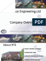 Rte Company and Product Overview 2013