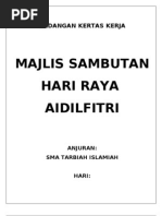 Cadangan Kertas Kerja Hari Raya