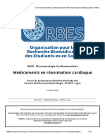 Ronéo 10 Médicaments en Réanimation Cardiaque RB32