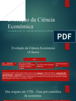 Evolução Da Ciência Económica 15 Novemro - Cópia