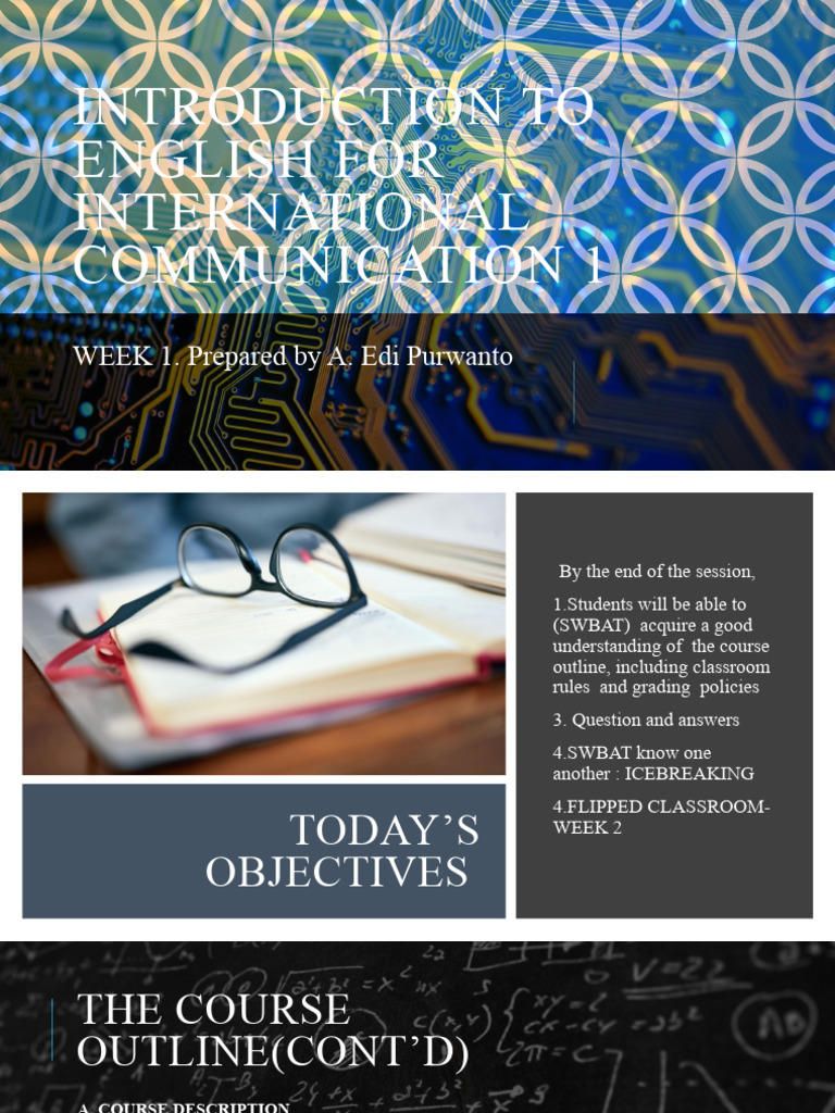 English for International Communication Course | PDF | Language Arts ...