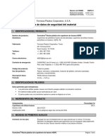 MSDS HDPE Soplo