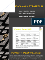 Tugas Evolusi SI - TI - Rizal Rafi Nugraha - 104733