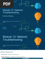 ENSA Module 12 Network Troubleshooting