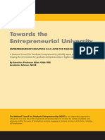 Towards The Entrepreneurial University - RESALTADO