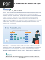 Datatypes