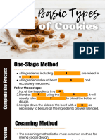 Q4. Cookery 9. Basic Types of Cookies