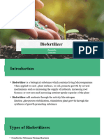 Biofertilizer: Presented by