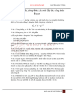 Định lý Bernoully, công thức đầy đủ, công thức bayes