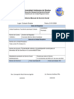 Formato - Informe Mensual Del Brigadista