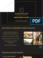 Creekside Milton Investor Deck