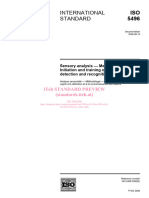 ISO-5496-2006 - Iniciação e Treinamento de Avaliadores para A Detecção e Reconhecimento de Odores