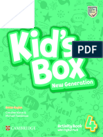 Kids Box New Generation 4 Activity Book