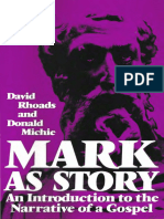 Mark As Story - An Introduction To The Narrative of A Gospel