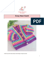 Cosy Hex I Card I by Baby Crochet Designs