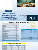 Semana 38 Epidemiologia Año 2023