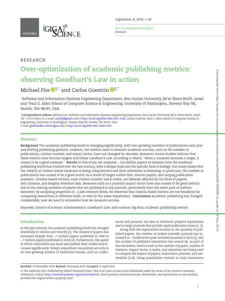 Measuring Rival Publishing Speeds