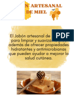 Jabon Artesanal de Miel