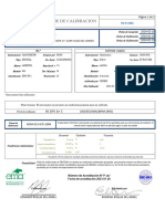 Informe de Calibración