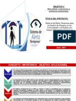 Presentar Alternativas y Soluciones A Los Problemas Ambientales - Sistemas de Alerta, Rio Mamo