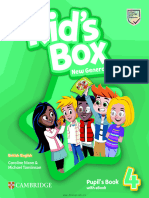 Kids Box New Generation 4 Pupils Book