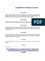Acuerdo Gubernativo 236-2006+Aguas+Residuales