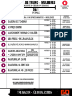 Treino Iniciantes 06 - Feminino)