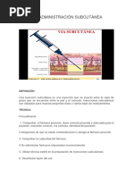 Tecnicas de Inyeccion | PDF | Inyección (medicina) | Farmacocinética
