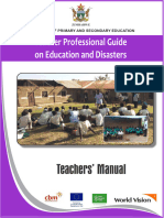 Teacher Professional Guide On Education and Disasters