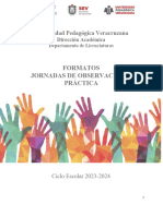 Formatos para JOyP. Segunda Jornada