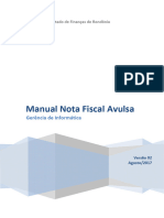 Manual de Nota Fiscal Avulsa 2a Versao