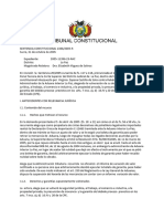 Sentencia Constitucional 1366 - 2005-R