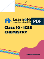 Notes ICSEClass 10 Chemistry Organic Chemistry