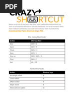 Keyboard Shortcuts PDF