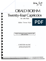 Boehm 24 Caprichos Op26 - Rev