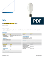 Lampada Mista Philips-Ml 220-230V 500W