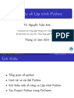 Python 01 Introduct