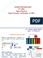 Spectroscopic Techniques - XRD