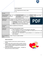 AM EP 1º Matemática - Actividad 15 - Adaptaciones