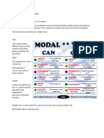 Modal Verbs