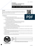 51 - PROFESSOR (A) DE 1 AO 5 ANO (ANOS INICIAIS) (Provas Aplicadas em 28-04-2019) - 1556651623