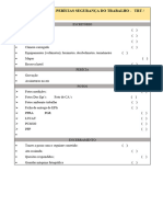 Check List Perícias Trabalho 2022