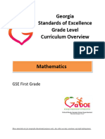 1st Math Grade Level Overview