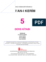 5.sınıf Kuranı Kerim Ders Kitabı. (Ata Yayınları) PDF İNDİR